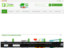 Tablet Screenshot of farmaciagranyo.com